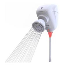 Chuveiro Elétrico De Parede Zagonel Move Branco 7500W 220V