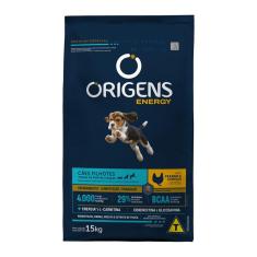 Ração Origens Para Cães Filhotes Energy Frango 15Kg