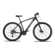 Bicicleta Aro 29 KSW 27 Marchas Freio Hidráulico K7 Trava, 19, Preto, 