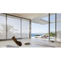 CORTINA PERSIANA ROLO TELA SOLAR 5% 0,80 Larg X 1,90 Alt - ARELLE DECO