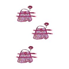 Kit 3 Vestidos Peitoral Para Cachorro Tamanho M