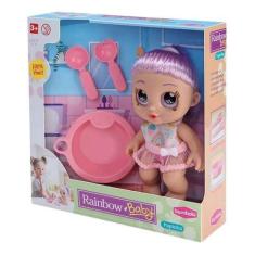 Boneca Baby Rainbow Papinha Bambola