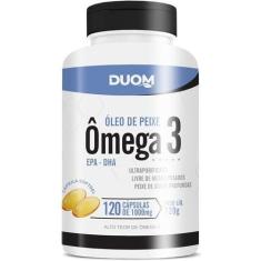 Ômega 3 óleo de peixe 1000mg 120 CAP - DUOM
