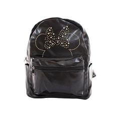 Mochila Couro Minnie Laço Spike - Disney