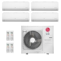 Ar-Condicionado Multi Split Inverter LG 30.000 (4x Evap HW 12.000) Quente/Frio 220V