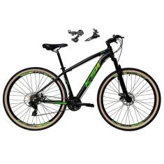 Bicicleta Aro 29 Ksw Xlt Alumínio 24v Câmbios Shimano Tz Freios a Disco Suspensão Pneus Faixa Bege-Unissex