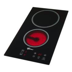 Fogão Elétrico Touch Cooktop 2 Bocas Ideal Studio Fischer