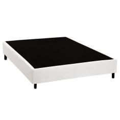 Cama Box Base Casal Universal Courano White (138x188x20) - Costa Rica