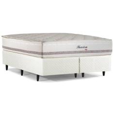 Cama Box Herval Queen Haarlem, 69x158x198 cm, Molas Ensacadas