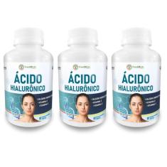 Kit 3 Ácido Hialurônico Colágeno Hidrolisado Vitamina 1000Mg - Tree Of