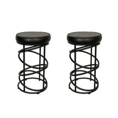 Conjunto 02 Banquetas 62cm X 32 Cm Londres - Compoarte