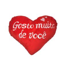 Coração de Pelúcia Para Dia das Mães ou Dia dos Namorados - Sueli Toys