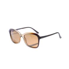 Óculos de Sol Reis de Acetato Polarizado Proteção UV400, Marrom, Trans