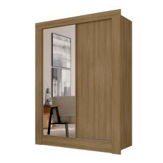 Roupeiro Com Espelho 2 Portas Correr Betina Boreal - M. Arapongas - A 