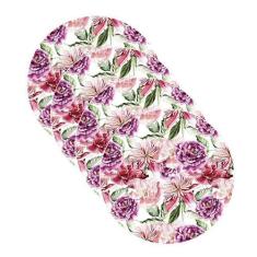 Sousplat Flores - NSW, Sem base, 4 Peças