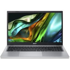 NOTEBOOK ACER ASPIRE 3 A315-510P-320B I3-N305 SSD 256GB 8GB 15.6&quot; LINUX PRATA