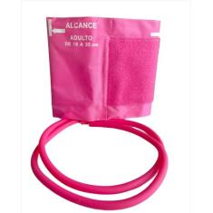 Braçadeira Adulto Nylon Esfigmomanômetro Aparelho de Pressão - Premium