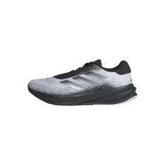 adidas Tênis de corrida masculino Supernova Stride, Preto/branco/preto, 45