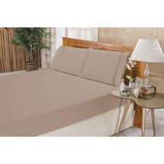 Lençol Solteiro 2 peças Algodão 400 Fios Toque Macio Aveludado - Gaby 