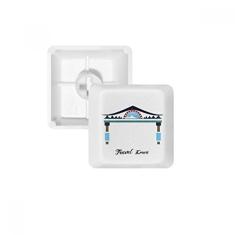 Kit de atualização de jogos PBT teclado mecânico arco memorial tradicional na Coreia