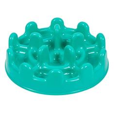 Pet Games Comedouro Lento Funcional Mini Pet Fit Verde Agua Para Cães