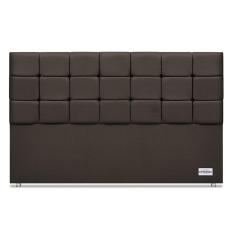 Cabeceira Amur Linho Marrom Sup King (12x195x125) - Ortobom