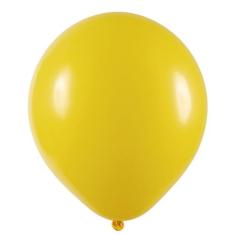 Balão de Látex Amarelo - 9 Polegadas - 50 Unidades - Art-Latex