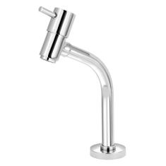 Torneira Lavatório/banheiro Mesa Metal Luxo 1/4v - Modelar, Prateado, 