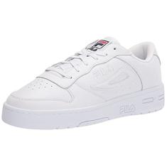 Fila Tênis masculino Lnx-100, Branco/azul marinho/vermelho, 8.5