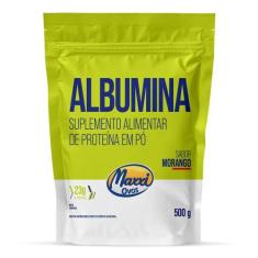 Albumina 500g - Maxxi Ovos, Morango