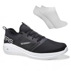 Kit Tênis Skechers Go Run Fast Masculino + Par de-Masculino