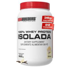 100% Whey Protein Isolada 900g - Bodybuilders-Unissex