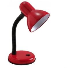 Luminária De Mesa Luatek Vermelha, Bivolt