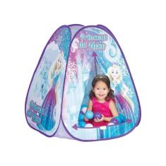 Barraca Princesa Da Neve Castelo Toca c/ 60 Bolinhas Braskit