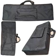 Capa Bag Para Teclado Master Luxo Roland Gaia Sh01 Preto