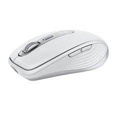 Mouse sem fio Logitech MX Anywhere 3 Compacto, Confortável, Uso em Qualquer Superfície, USB Unifying ou Bluetooth, Recarregável para Apple Mac, iPad, Windows PC, Linux, Chrome - Cinza