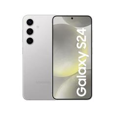Smartphone Samsung Galaxy S24, Galaxy AI, Selfie de 12MP, Tela de 6.2" 1-120Hz, 128GB, 8GB RAM - Cinza