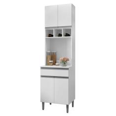 Paneleiro Torre Quente Andréia 04 Portas Branco