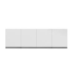 Armário Aéreo Andréia Para Cozinha Com 4 Portas 160 Cm Branco