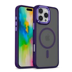 Hitaoyou Capa para iPhone 16 Pro compatível com Magsafe, capa para celular iPhone 16 Pro, capa magnética fina fosca translúcida para iPhone 16 Pro de 6,3 polegadas