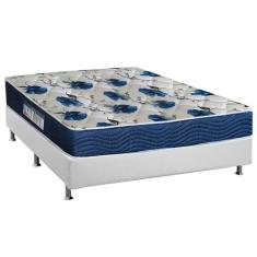 Cama Box Viúva: Colchão Espuma Ortobom D28/EP Anatômico Fort Tech ISO 