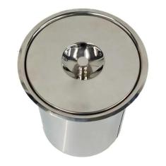 Lixeira De Embutir Pias E Bancadas Inox 5 Litros Floresta