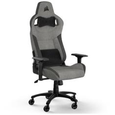 Cadeira Gamer Corsair T3 Rush 2023, Até 120Kg, Com Almofadas, Reclináv