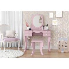 Penteadeira Princesa Rosa - Patrimar