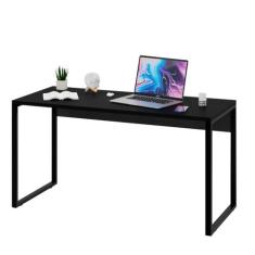 Mesa De Escritório Computador Industrial 1,50m Netmobil, Preto