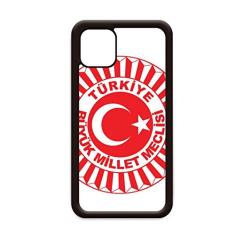 Capa com emblema nacional da Turquia para iPhone 12 Pro Max para Apple Mini Mobile Case Shell