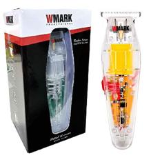 Máquina de Acabamento Profissional Wmark Ng-202 Vermelha