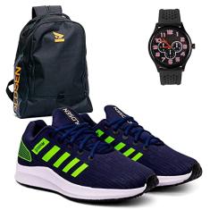 Tenis Masculino feminino unissex Oldsen Insanity corrida academia caminhada 34-43 + Relogio e Mochila