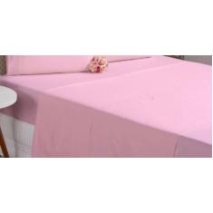 Lençol Casal Queen Sem Elástico Branco Algodão  - BruceBaby Bordados, 