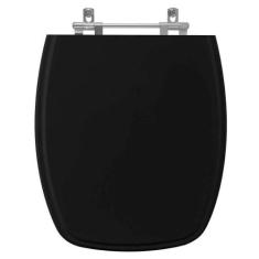 Assento Sanitario Amarilis Ébano (preto) Para Vaso Fiori - Pontto Lava